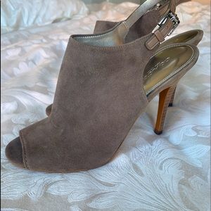 Coach suede heels. Excellent condition 8